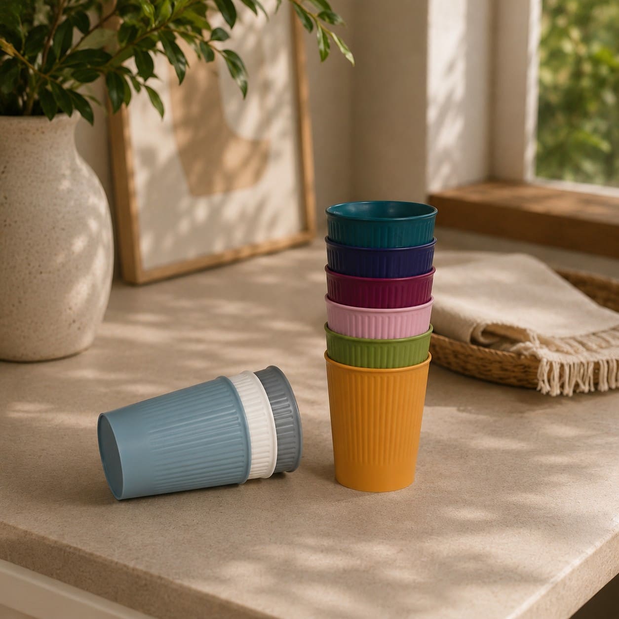 GUSTO colorful cups